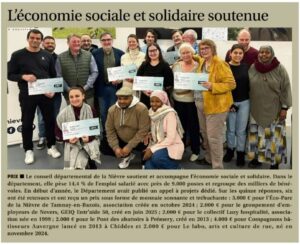 L'Eco-parc reçoit le soutien du Département